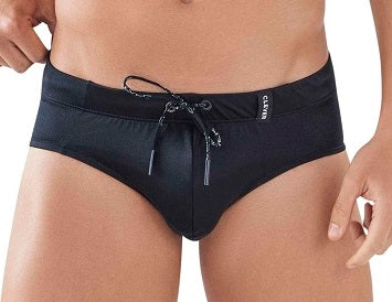 Clever Moda Swim Brief Bahia Black Men's Swimwear