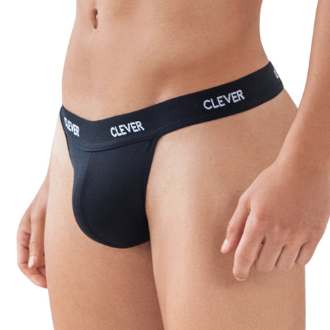 Clever Moda Thong Venture Black Men's Underwear