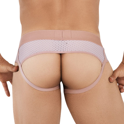 Clever Moda Jockstrap Zúrich Light Pink Men's Underwear