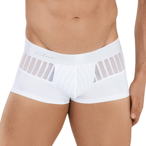 Clever Moda Latin Boxer Lucerna White Men's Underwear
