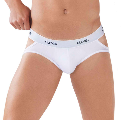 Clever Moda Jockstrap Venture White Men's Underwear