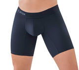 Clever Moda Classic Match Long Boxer Black Men's Underwear