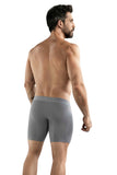 Clever Moda Caribbean Long Boxer Cotton Grey Men's Underwear