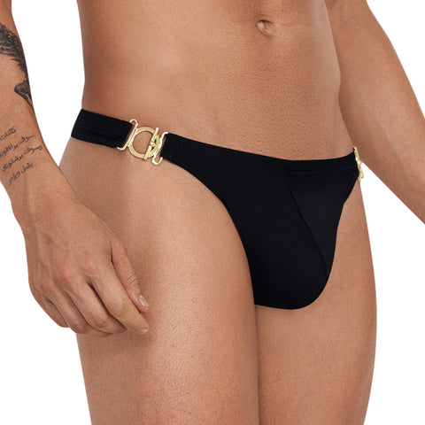 Clever Moda Latin Thong Eros Black Men's Underwear