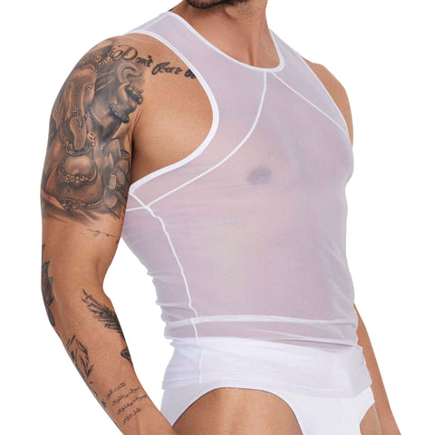 Clever Moda Tank Top Belial White Men's Underwear