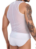 Clever Moda Tank Top Belial White Men's Underwear