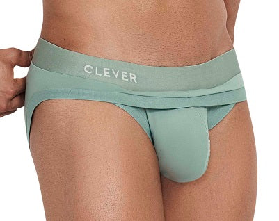 Clever Moda Brief Curse Green Men's Underwear