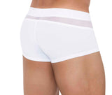 Clever Moda Boxer Caspian Trunk White Men's Underwear