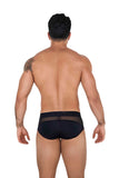 Clever Moda Caspian Piping Brief Black Men's Underwear