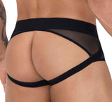 Clever Moda Caspian Jockstrap Black Men's Underwear