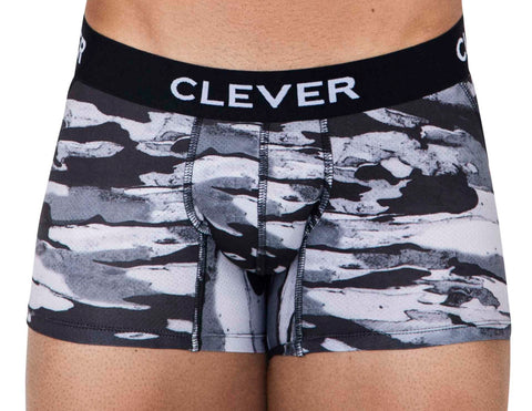 Clever Moda Boxer Navigate Trunks Grey Men's Underwear