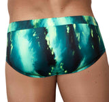 Clever Moda Torry Verde Swimsuit Brief
