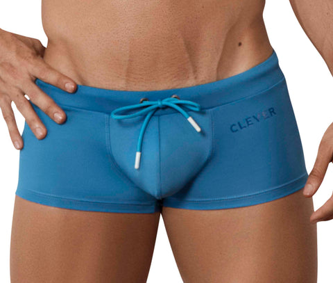 Clever Moda Malibu Swimsuit Trunks Blue Men's Underwear