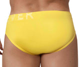 Clever Moda Malibu Swimsuit Brief Yellow Men's Underwear