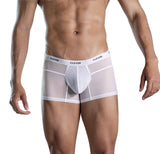 Clever Moda Legend Boxer Trunks White Men's Underwear