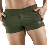 Clever Moda Ocean Mini Short Green
