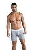 Clever Moda Masculine Long Boxer Grey Men's Underwear