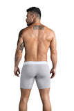 Clever Moda Masculine Long Boxer Grey Men's Underwear