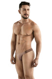 Clever Moda Sapphire Brief Brown Men's Underwear