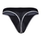 Clever Moda Ambar Thong Black Men's Underwear