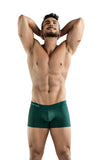 Clever Moda Genie Trunk Dark Green Men's Underwear