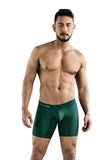Clever Moda Genie Long Boxer Dark Green Men's Underwear