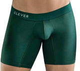 Clever Moda Genie Long Boxer Dark Green Men's Underwear
