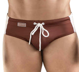 Clever Moda Valencia Swimsuit Brief Ocher Men's Swimwear