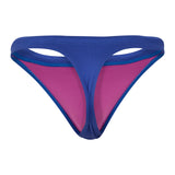 Clever Moda Swimsuit Thong Blue Men's Swimwear