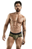 Clever Moda Mar Piping Brief Green Men's Underwear