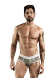 Clever Moda Mar Piping Brief Grey Men's Underwear