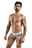 Clever Moda Mar Piping Brief Grey Men's Underwear