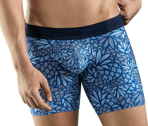 Clever Moda Pineapple Long Boxer Men's Underwear
