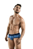 Clever Moda Pineapple Piping Brief Men's Underwear