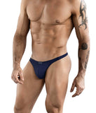 Clever Moda Thong Desireable Dark Blue Men's Underwear