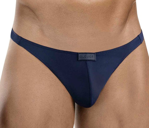 Clever Moda Thong Desireable Dark Blue Men's Underwear