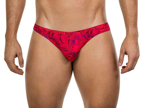 Clever Moda Latin Brief Helion Red Men's Underwear