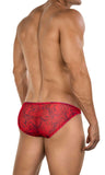 Clever Moda Latin Brief Calipso Red Men's Underwear
