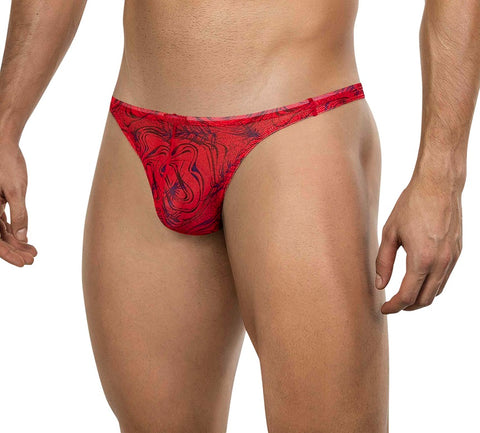Clever Moda Calipso Thong Red Men's Underwear