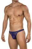 Clever Moda Calipso Thong Blue Men's Underwear