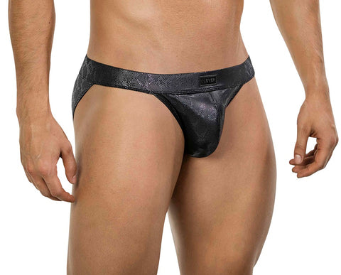 Clever Moda Latin Brief Atlas Black Men's Underwear