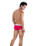Clever Moda Clever Piping Brief Red Men's Underwear