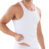 Clever Moda Tank Top Progress White Men's Underwear