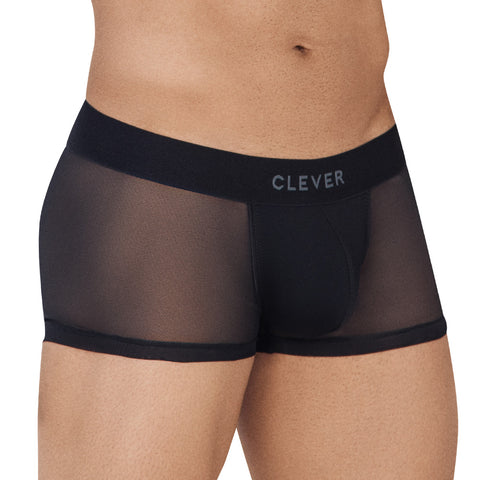 Clever Moda Boxer Luxury Black Men's Underwear