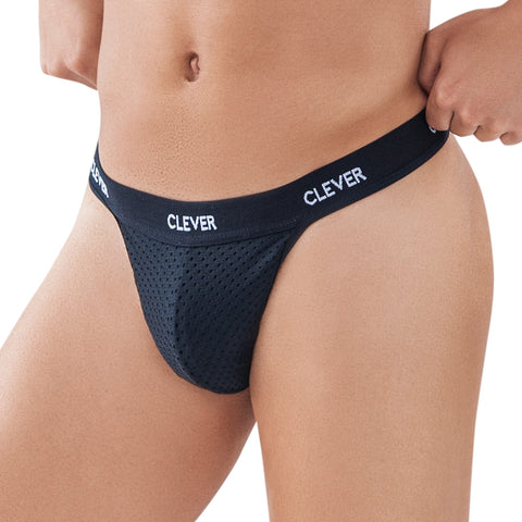 Clever Moda Thong Latin Lust Black Men's Underwear