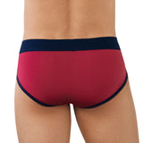 Clever Moda Brief Simple Grape Men's Underwear