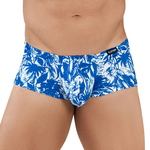 Clever Moda Latin Boxer Glaris Blue Men's Underwear
