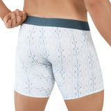 Clever Moda Long Boxer Vaud Grey Men's Underwear