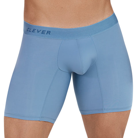 Clever Moda Long Boxer Vital Blue Men's Underwear