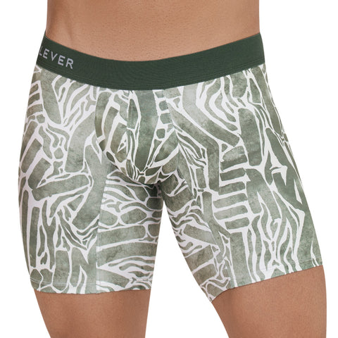 Clever Moda Long Boxer Inner Green Men's Underwear